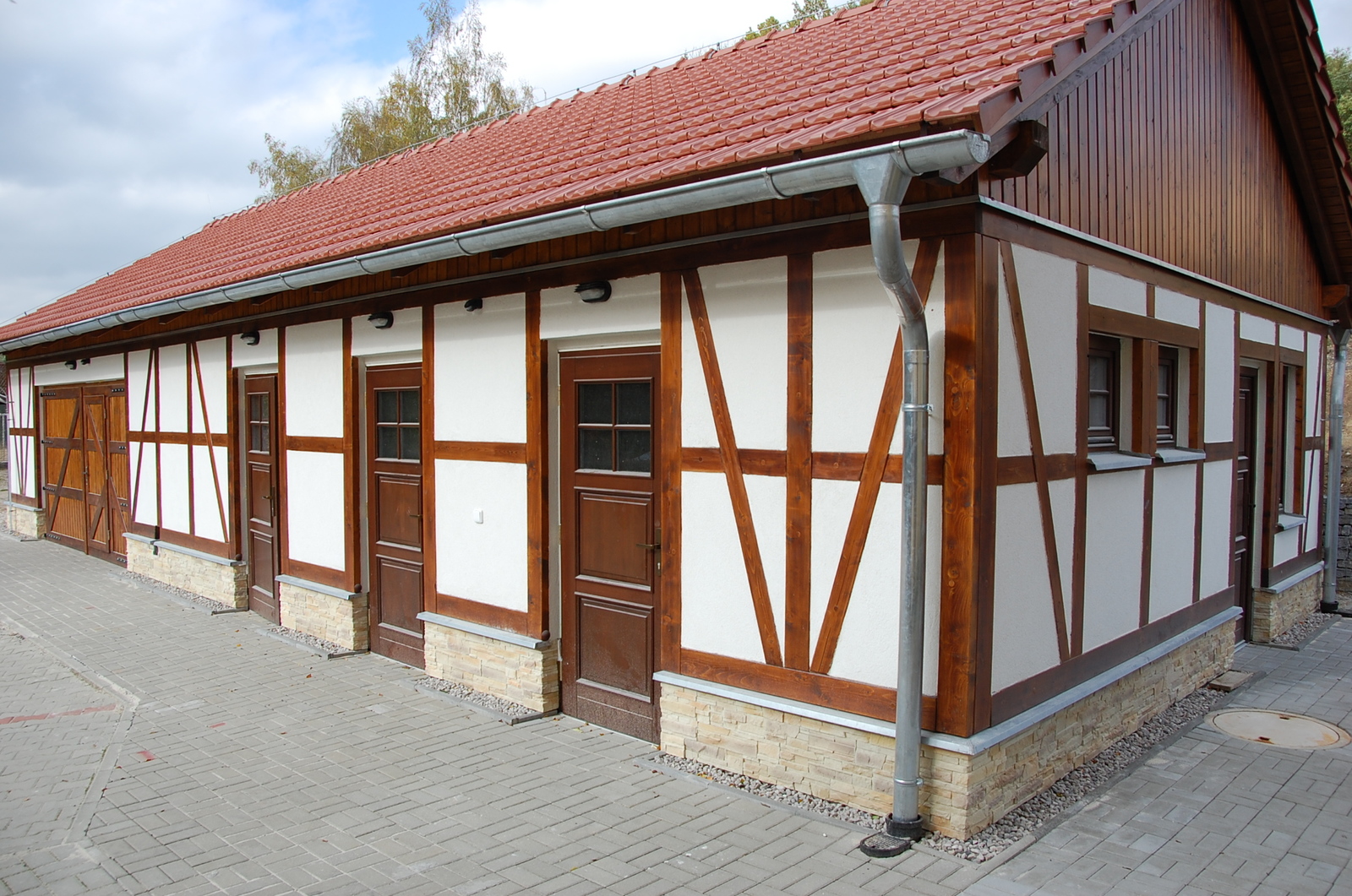 Hospodářská budova v Rudolci byla dokončena a zkolaudována